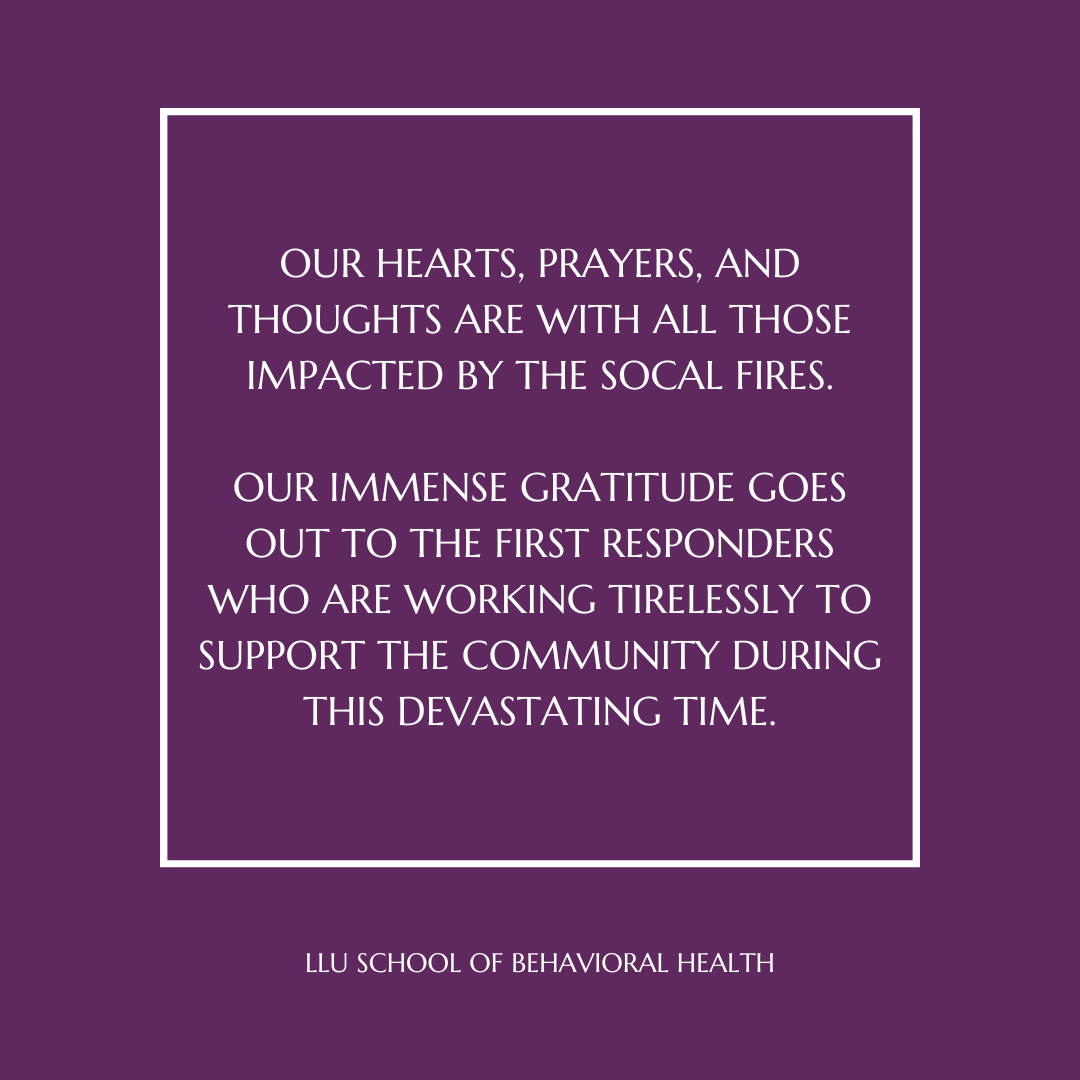 LLU School of Behavioral Health tweet media