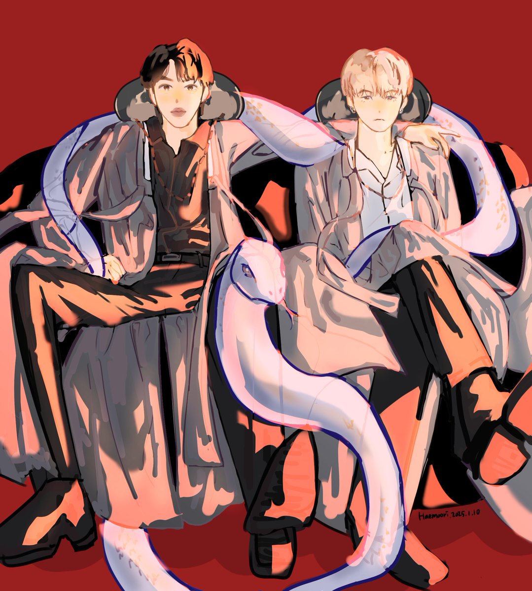 새해복 많이 받으세요🐍
#진슙 #yoonjin #sin #珍糖