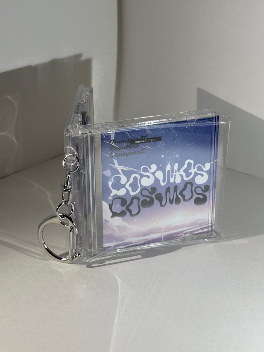 COSMOS_0215's tweet image. ✦𝟏𝐬𝐭 𝐆𝐨𝐨𝐝𝐬✦ 
[ COSMOS ] 첫번째 특전을 공개합니다 ! 

✧NFC CD키링✧