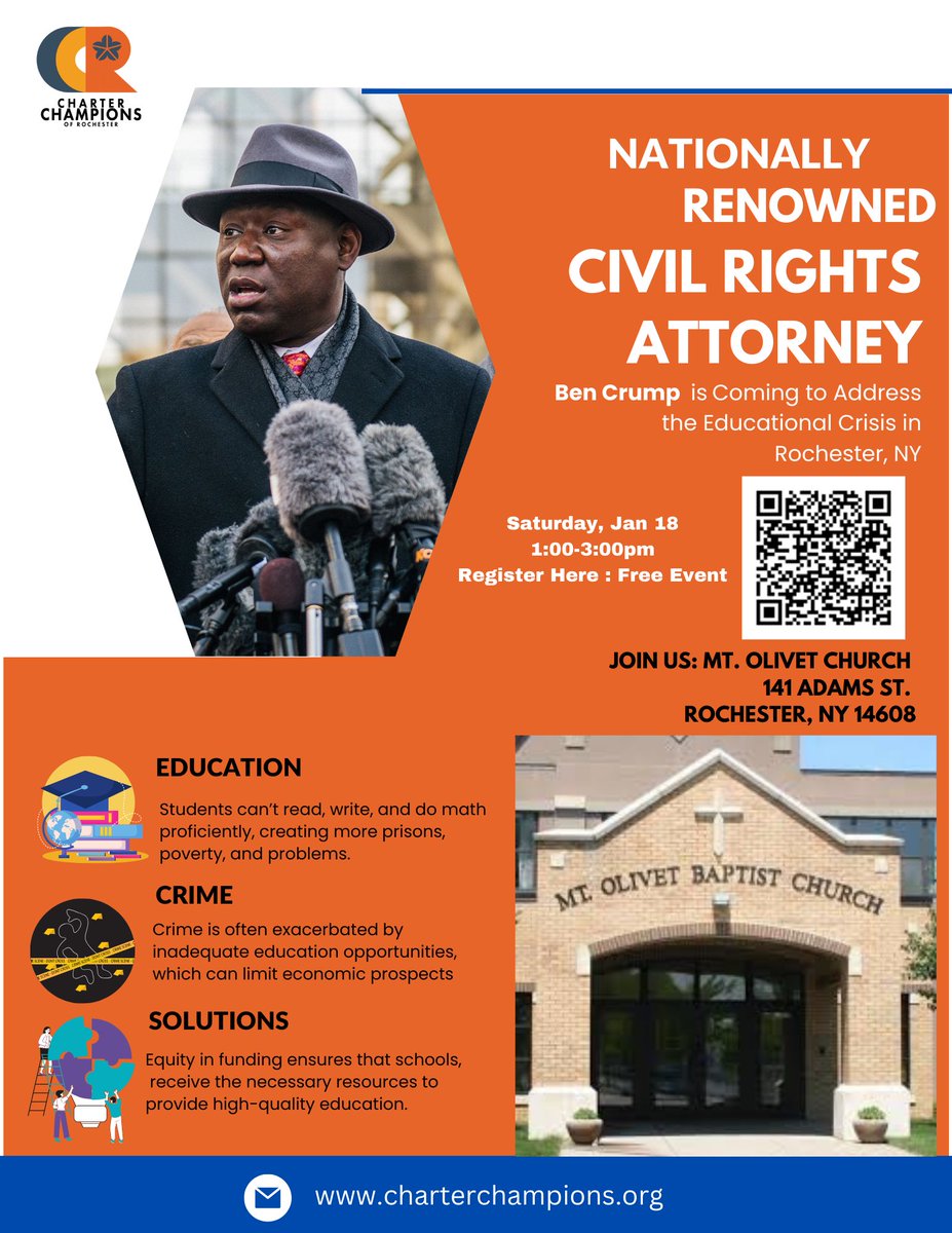 The answer isn’t in District versus Charter. There are ✨in both places. It’s asking the questions, “What can WE do to better serve the next generation of Rochester &amp; world leaders? What are the barriers WE need to collectively remove to support a brighter future for all kids? 🎉