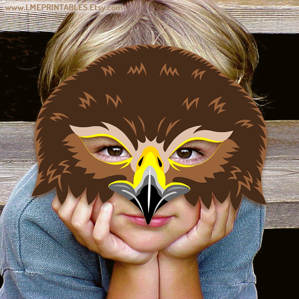 lmeprintables's tweet photo. Falcon Hawk Mask Printable Golden Eagle Halloween Bird Prey Paper Animal Costume Peregrine Woodland Party Merlin Forest Horus Mask Kid Adult https://t.co/nDngGIENrX via @Etsy #carnivalcrafts #carnivalmasks #carnivalideasforchilds #animalmasks #falconmask #hawkmask #eaglemask #diy https://t.co/HNxODvDcrY