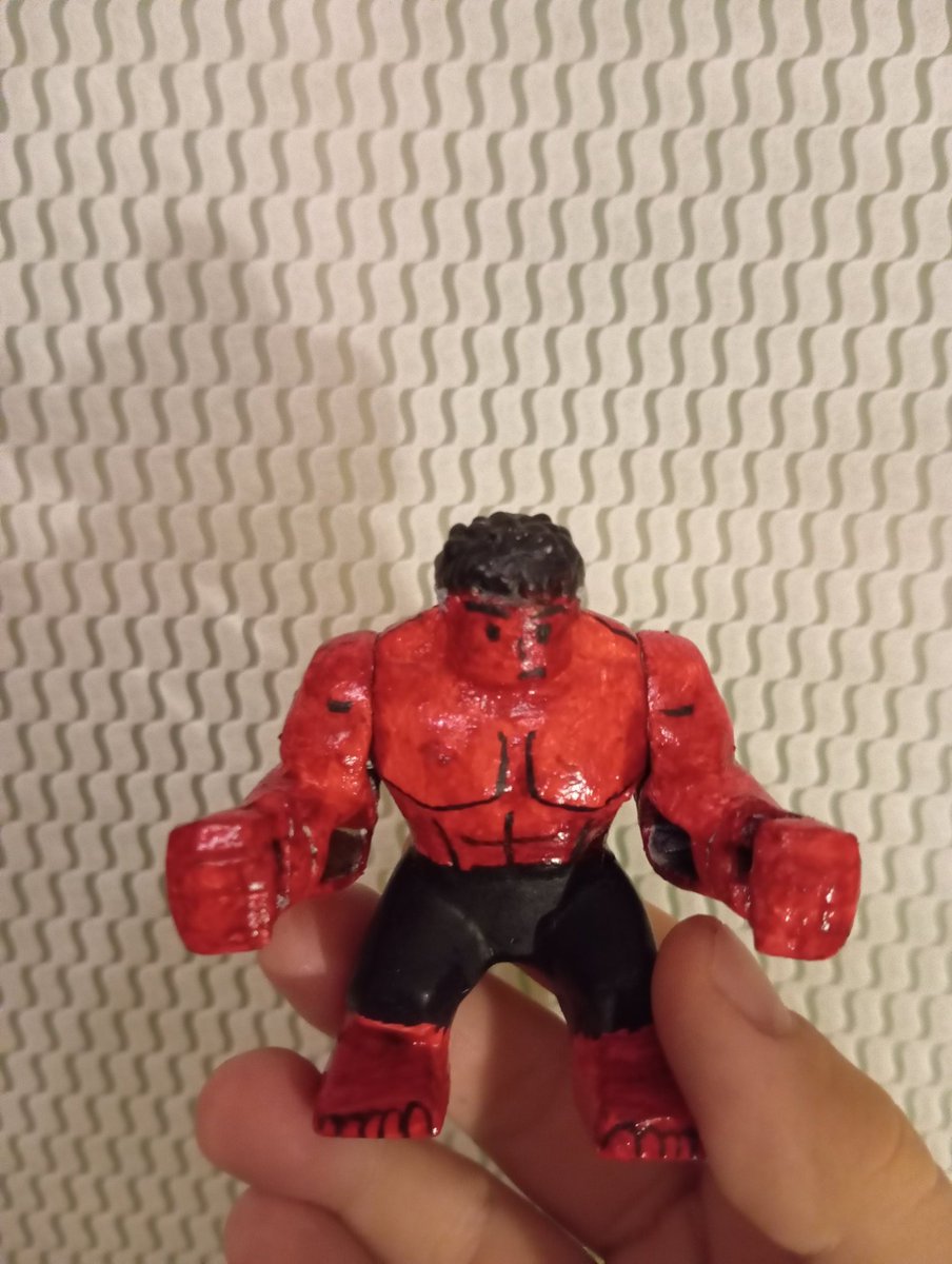 Tealad2006's tweet photo. well i made a custom lego red hulk big figure
#redhulk #hulk #lego @HarrisonFordLA #harrisonford #marvel #generalross #custom https://t.co/aB4YQtAKy6