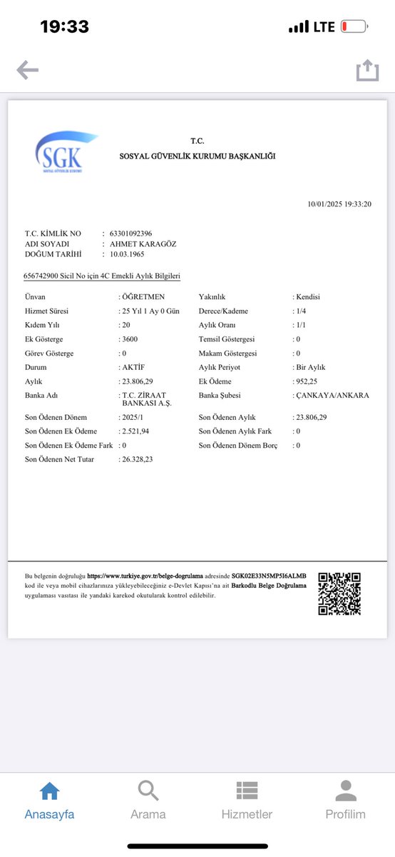 Sendikalar zenginleşme aracı değil, emek örgütleridir. Emekçilerin alın terleri üzerinden saltanat sürdürenler, aynı zamanda emekçilerin taleplerine kulak tıkayanlardır. İşte maaş bordrom. #13OcaktaişBırakıyoruz
 #13ocaktaİşBırakıyoruz