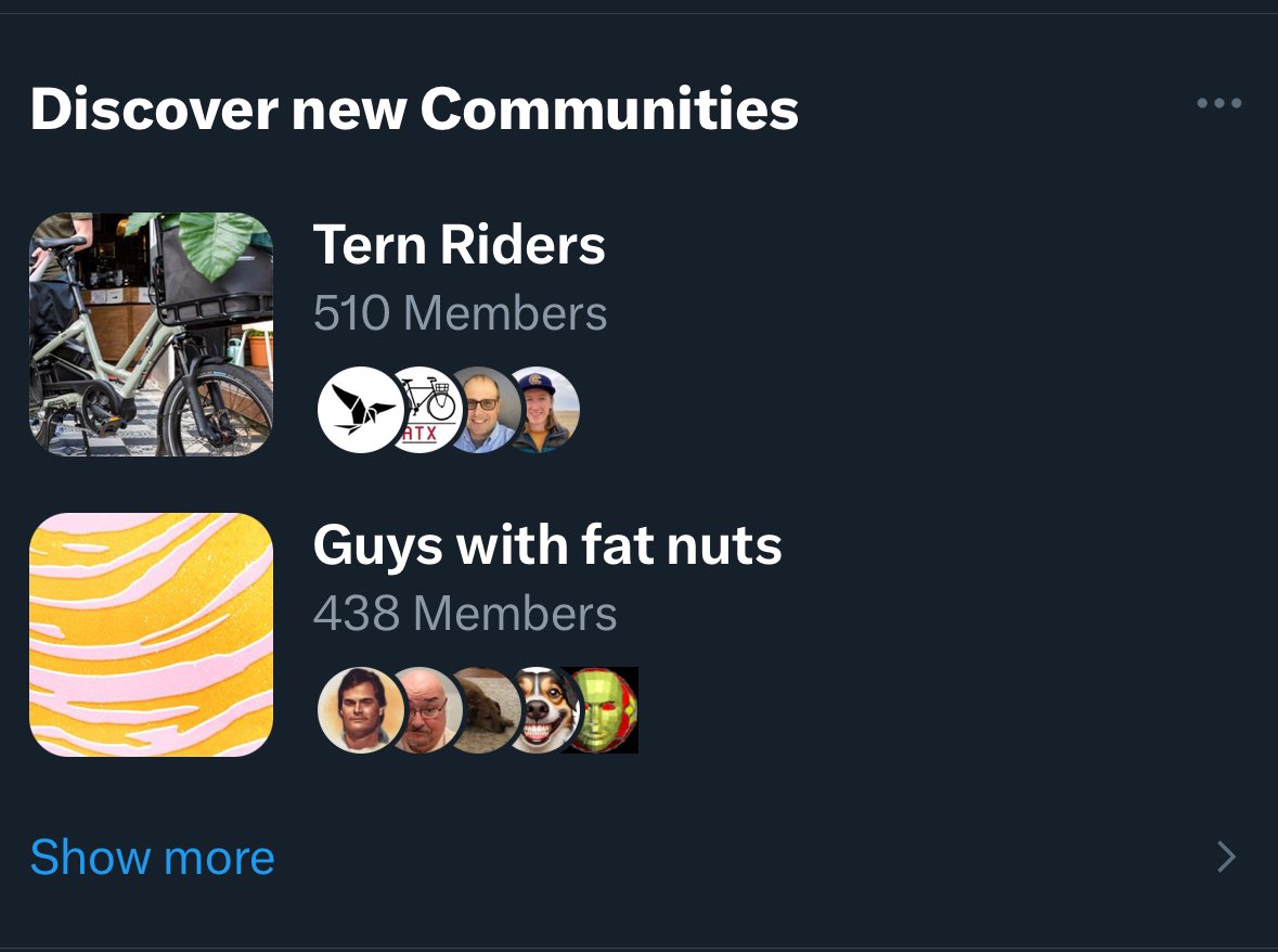 johnmustache's tweet image. I love to discover new communities on X, the everything app
