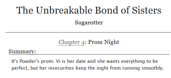 BaublingBrookes's tweet photo. My story for #ViJinxWeek Day 5 (Sneaking Around/Date)
Prom Night
https://t.co/sBqjLBjvTg
#vijinx https://t.co/zxcmOIOVaT
