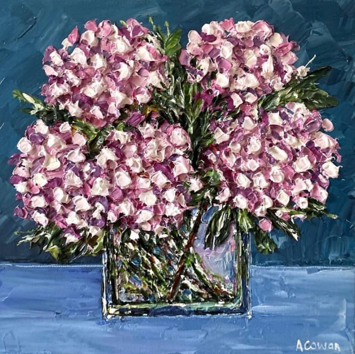 Beautiful work by Alison Cowan at <a href="/TAGEdinburgh/">The Atelier Gallery</a> - galleries are reopening their doors after the holidays and we're delighted! #painting #scottishart #gallery #ntart #independentgallery