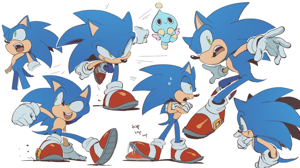 ShirotaniArt's tweet image. blue guy