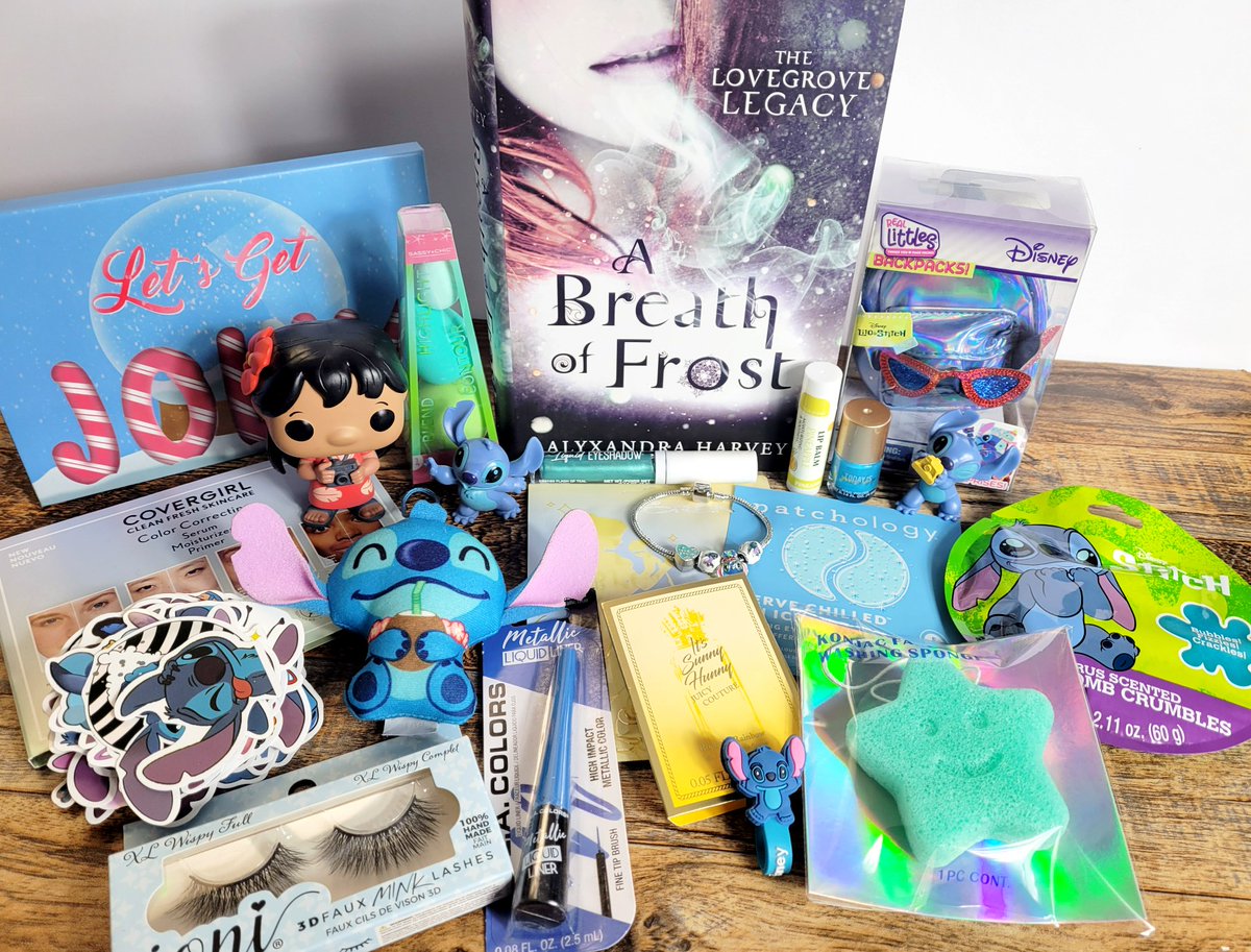 Enter to win a $50+ Stitch &amp; Beauty Bundle from <a href="/TheMoonlitNook/">The Moonlit Nook</a> #giveaway #makeup #books #Disney themoonlitnook.blogspot.com/2025/01/januar…