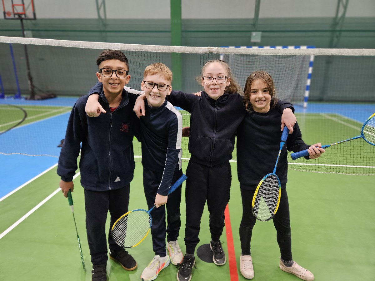 Benyon Primary PE (@benyonpe) on Twitter photo Well done to our y5 badminton team today, who played really well and had a fantastic time at the tournament today.
Thank you - <a href="/ThurrockSSP/">Thurrock SSP</a>
<a href="/TrustCatalyst/">Catalyst Academies Trust</a>
<a href="/BenyonPS/">Catalyst Benyon Primary</a>
#perseverancebringssuccess Well done to our y5 badminton team today, who played really well and had a fantastic time at the tournament today.
Thank you - <a href="/ThurrockSSP/">Thurrock SSP</a>
<a href="/TrustCatalyst/">Catalyst Academies Trust</a>
<a href="/BenyonPS/">Catalyst Benyon Primary</a>
#perseverancebringssuccess