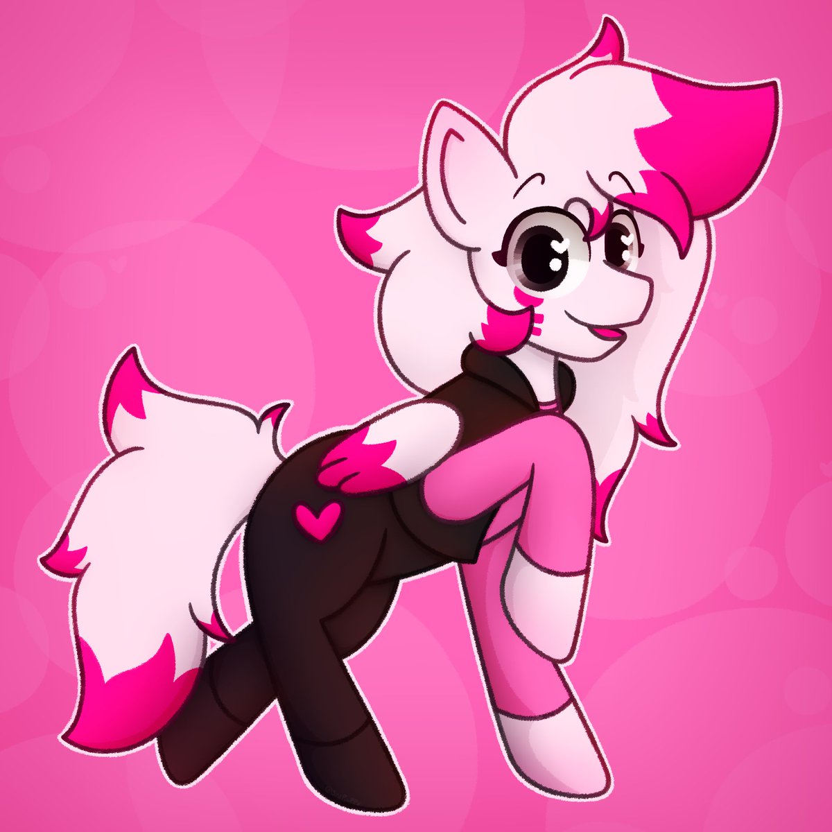 SraPuupy's tweet image. i&apos;ve been playing ponytown lately
here&apos;s me as pony :3
#ponytown #mlp