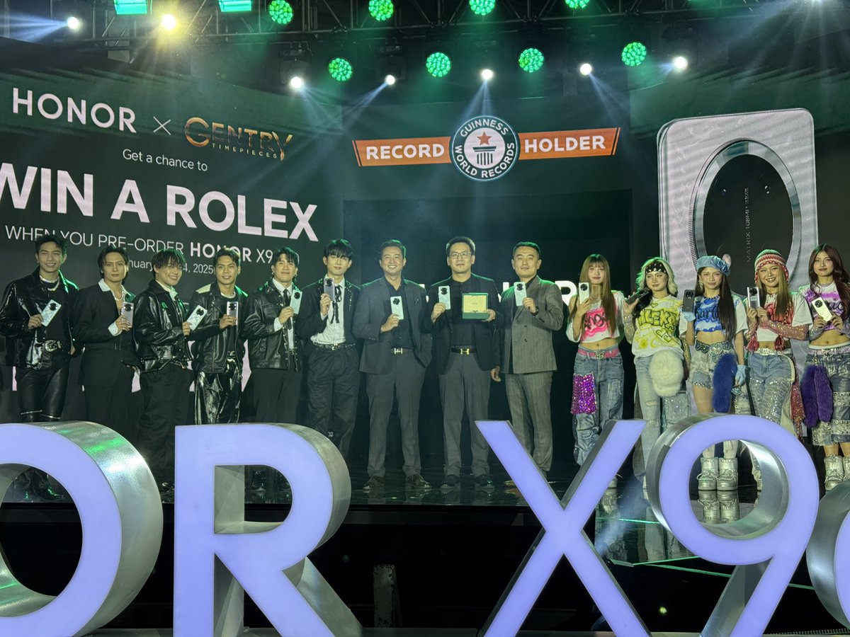 NO DOUBT❗ HONOR X9c is 
indeed #TheToughestPhone survived a 500FT drop with its #AllAngleTripleDefense. 💪📱 

Thank you so much <a href="/HONORPHL/">HONOR Philippines</a> for having us tonight! 🔥

HONORific 1ST ONE
 #1stOne #1STONExHONOR #HONORX9c5G