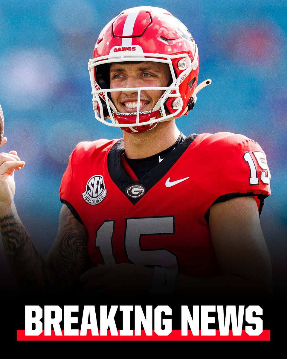 Breaking: Georgia transfer quarterback Carson Beck has committed to Miami, sources told <a href="/PeteThamel/">Pete Thamel</a>.