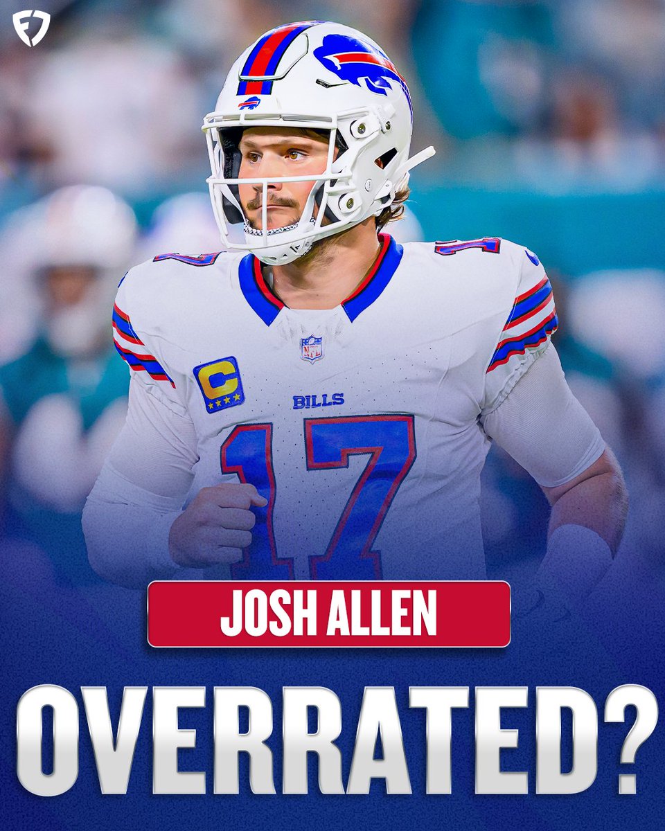 True or False? ✍️

Josh Allen is overrated.