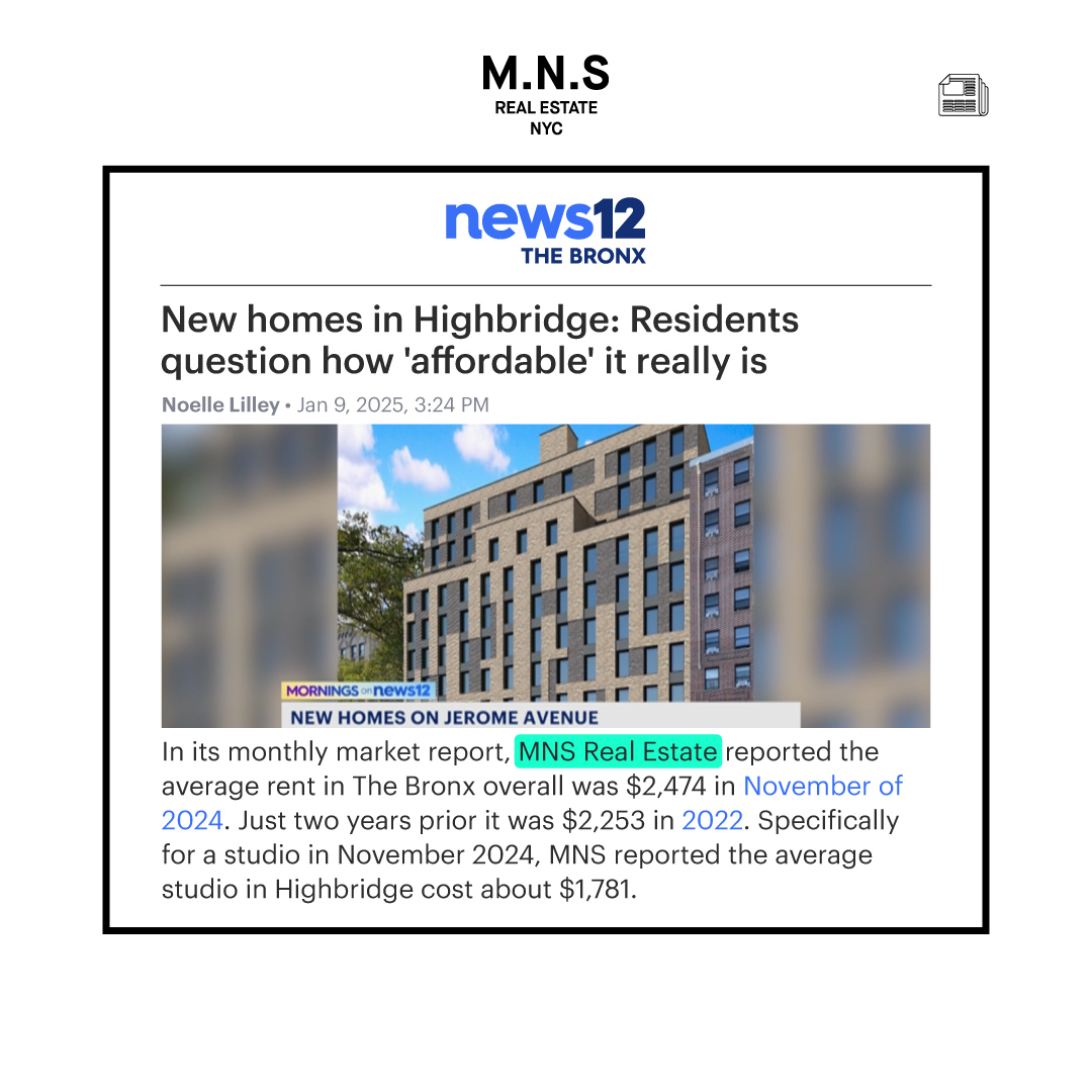 Check Out MNS Featured in @news12

Read the Full Article at mns.com/press

#mnsrealestate #mnspress #nycrentals #bronx