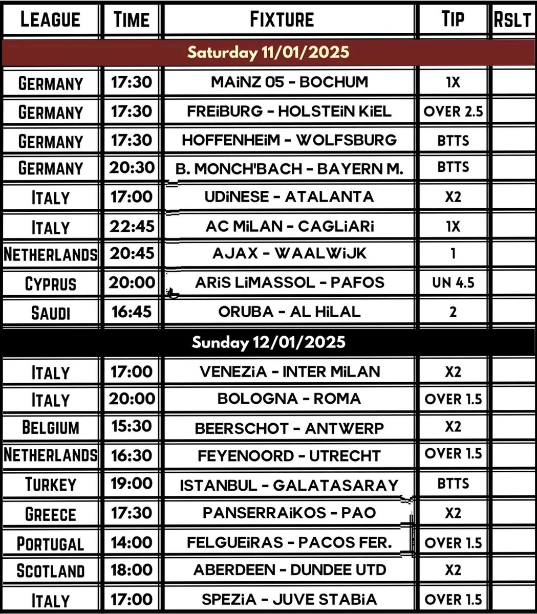 BetInvestor001's tweet image. ★𝗦𝗔𝗧𝗨𝗥𝗗𝗔𝗬 🤝 𝗦𝗨𝗡𝗗𝗔𝗬 ⏰ 𝐋𝐄𝐓&apos;𝐒 𝐆𝐎  💪🍀

★𝟯𝟬+ 𝗢𝗗𝗗𝗦⏳⏳

📲 Register here ➡️ cutt.ly/d9PKlN3