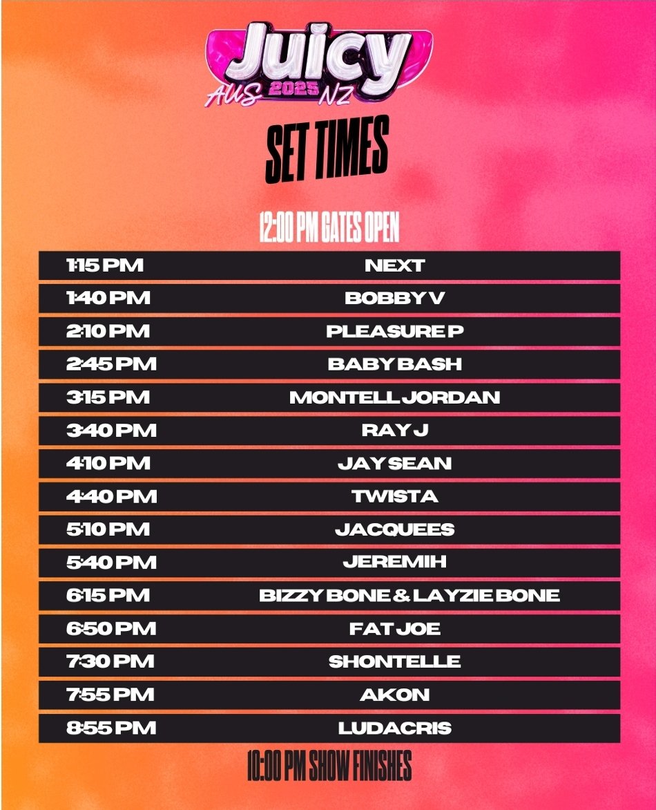 Who's pullin up to JuicyFest tho 👀💦🍵