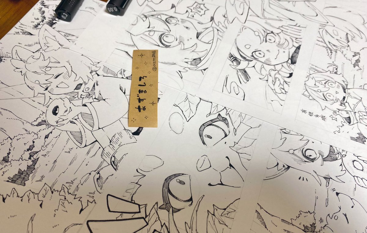 おはよう・:*+.\(( °ω° ))/.:+
創作漫画の依頼を進めてます!アナログ線画は楽しい!!🖋️✨
それに代理ちゃんを含む依頼もらえてとても嬉しい🥰 