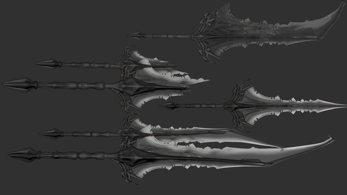 MetaDumplings's tweet photo. Troll π§ Black Sword prototyping WIP
#ArtemShapiro #metadumplings #art #zbrush https://t.co/ruModWFTSn