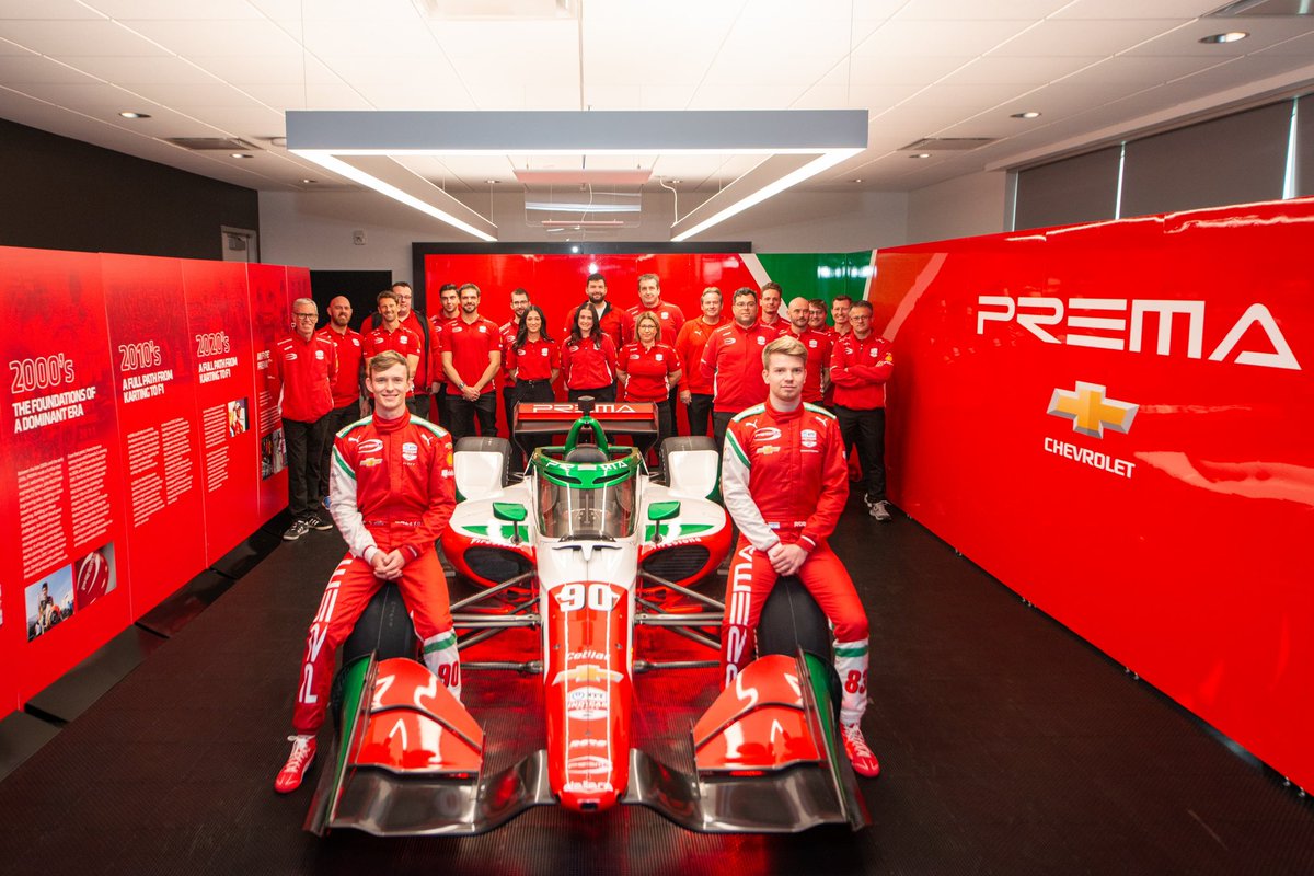 PREMA_Team's tweet photo. The Team has launched! ❤️ https://t.co/CYHXm5Igb6