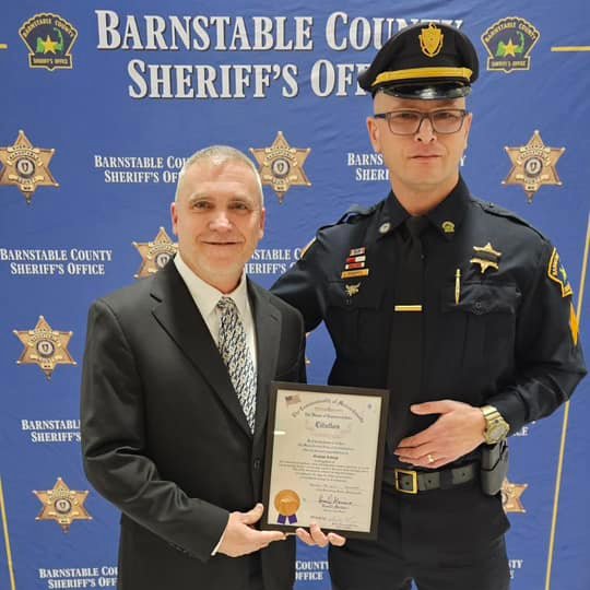 Congratulation to the new Wareham Police Department Sergeant Nicholas Roberge.
