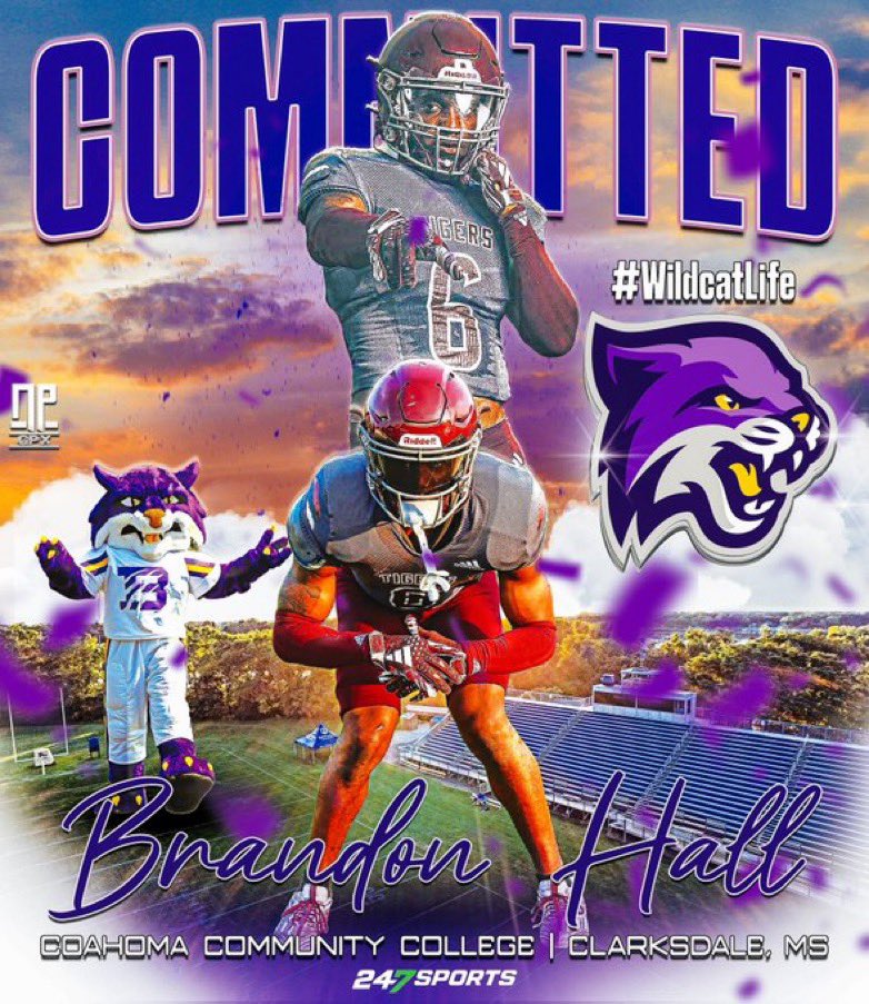 1000% Committed💜🖤🔥
#AGTG🙏🏾 
<a href="/Coach_Springer1/">Chris Springer</a> <a href="/coach_wigginsnj/">Coach Wiggins</a> <a href="/Metcalf79/">Terrence “Bigcat” Metcalf</a> <a href="/DMNR_6/">Devin Rockette</a> <a href="/CoahomaSports/">Coahoma Community College Athletics</a>