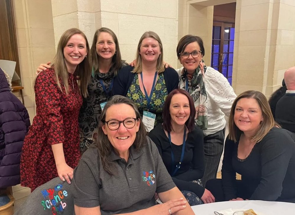 Always love catching up with my <a href="/Psqm_HQ/">Primary Science Quality Mark</a> Yorkshire team <a href="/priscigeeks/">Primary Science Geeks</a> <a href="/SpringLearns/">Helen Spring CSciTeach</a> <a href="/MrsPassSci/">Mrs Pass</a> <a href="/SciKathryn/">Kathryn Horan CSciTeach</a> <a href="/MelanieBoyeson/">Melanie Boyeson</a> <a href="/Clairefairy68/">Claire</a> So proud to be part of it. Another exciting day <a href="/theASE/">The ASE</a> Conference tomorrow #PSQM #ASEConf25