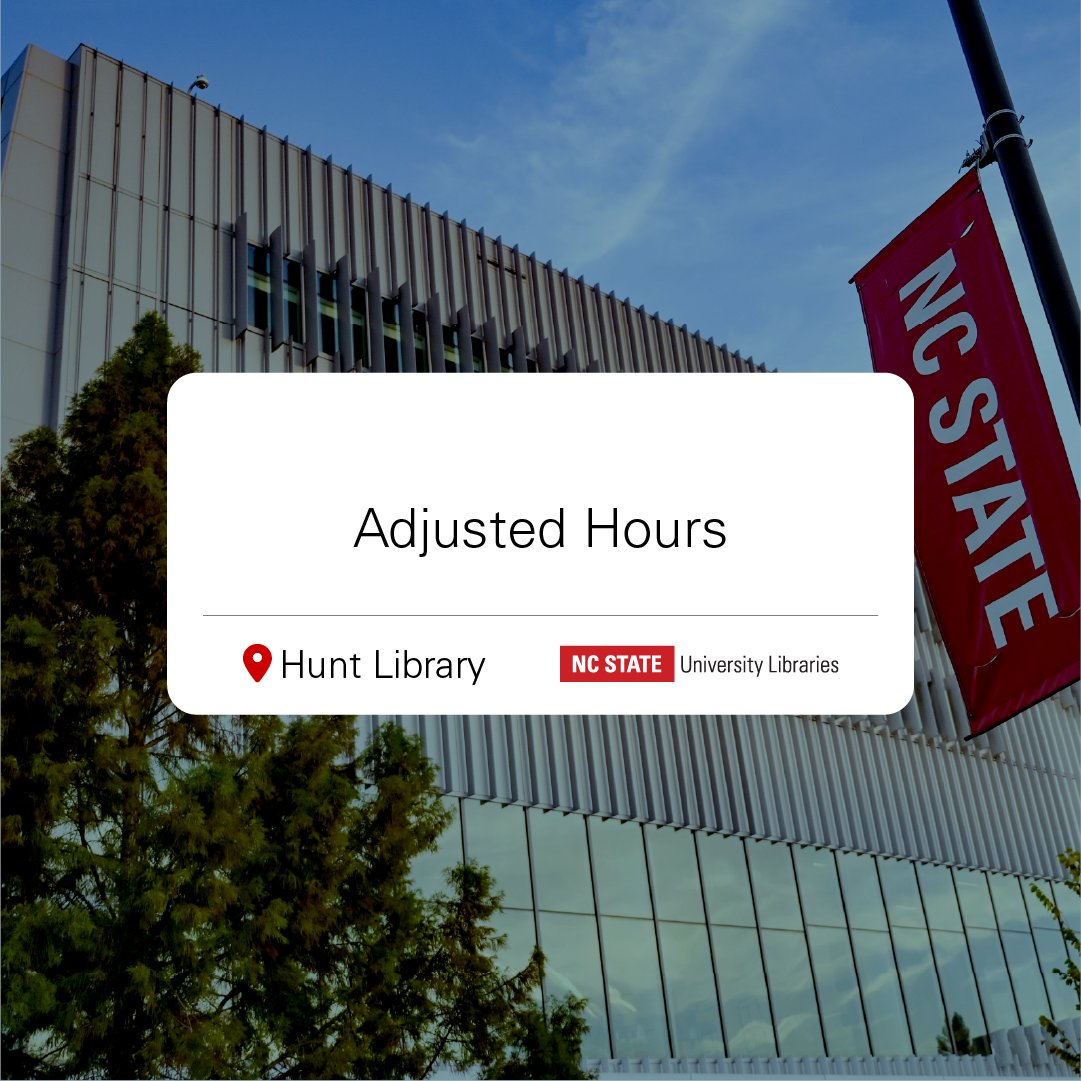 NC State University Libraries tweet media
