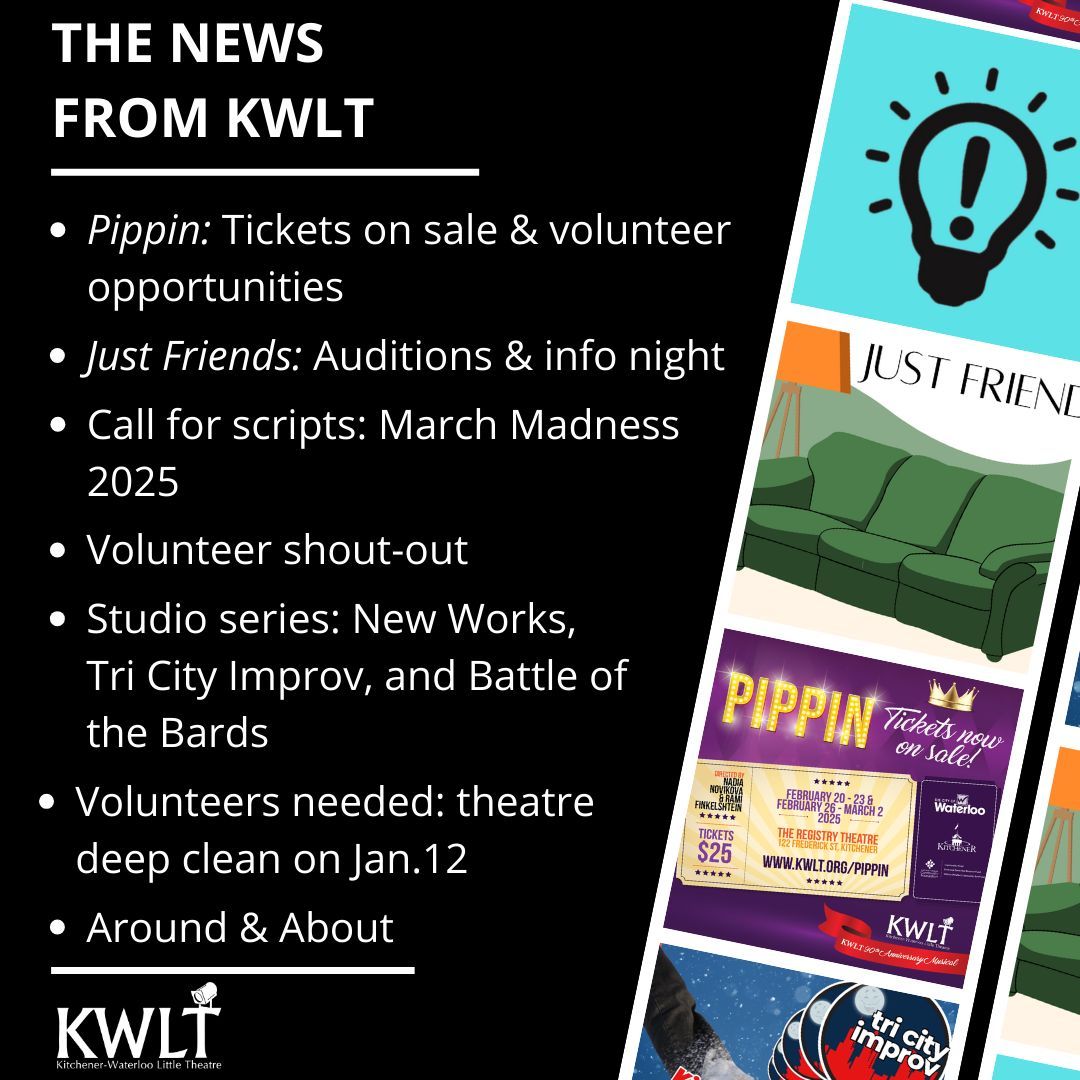 Did you catch KWLT’s latest newsletter that came out yesterday? If not, visit buff.ly/40tZsbh and catch up on all the latest news.
