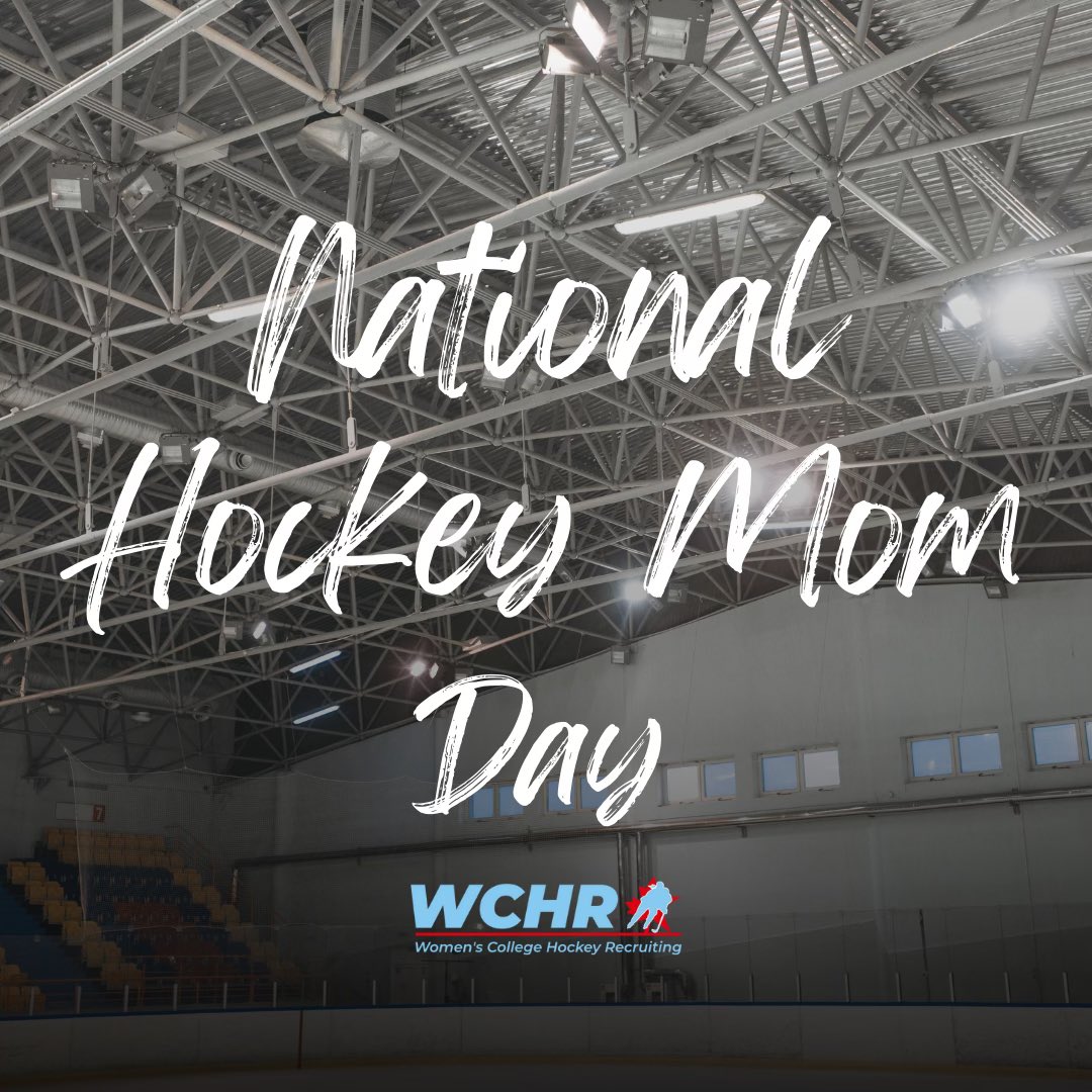 Happy National Hockey Mom Day to all the awesome hockey moms out there! ❤️🏒