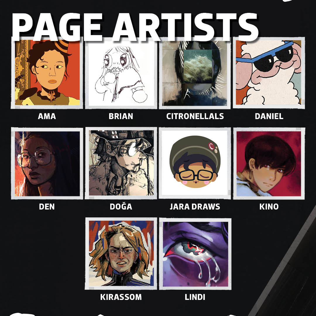 delysiumzine's tweet image. 🫁 PAGE ARTISTS (1/3)
@smapiis | brian | @citronellals | @danielcalmdown0 | @u3pxx | @toniclock | @jaradraws | @moeggoi | @Kirassom | @stillindigo