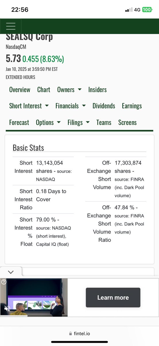 $LAES is this accurate?