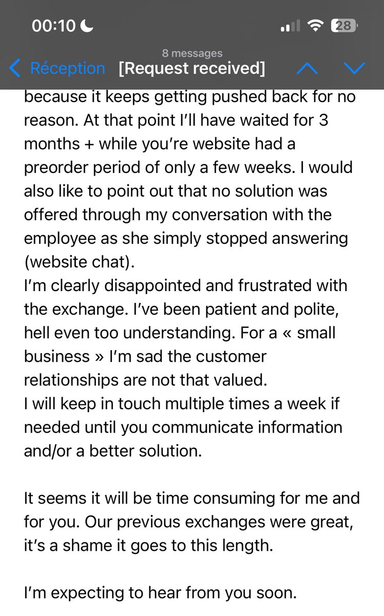 ItsLymsical's tweet image. So I’m sending another email, I’m so f*cked what should I do does anyone have advice ? #revice #revicedenim #ScamAlert