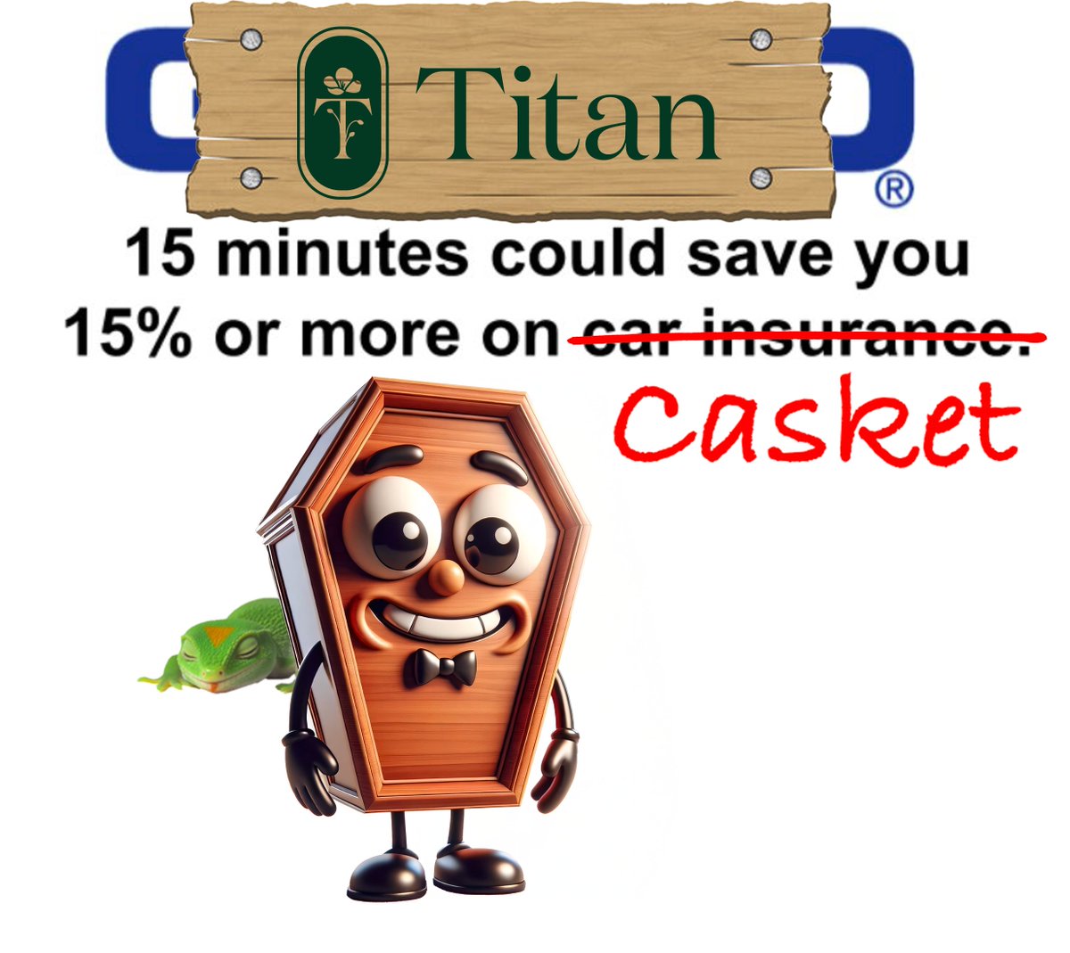 TitanCasket's tweet photo. Even a caveman can do it https://t.co/T0t5TldMp3