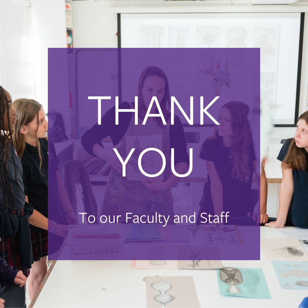 As we wrap up the first week of the new year, starting with our first big snow storm of the season, we want to take a moment to thank our incredible faculty and staff for their unwavering support and dedication. 💙    

Thank you for making our community shine brighter every day.
