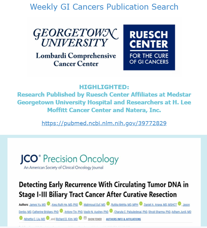 Cure GI Cancers (@rueschcenter) on Twitter photo This week, we highlighted research by <a href="/jamesyuhemonc/">james Yu</a>, <a href="/RuthHe12/">Ruth He, MD, PhD</a>, <a href="/MahmoudOuf94/">Mahmoud Ouf, MD</a>, <a href="/DenboJw/">Jason W Denbo</a>, <a href="/OncoJurdi/">Adham Jurdi</a>, Richard D Kim, and others published in <a href="/JCOPO_ASCO/">JCO Precision Oncology</a>. Learn more: bit.ly/4262xzh. <a href="/LombardiCancer/">Georgetown Lombardi</a> <a href="/MoffittNews/">Moffitt Cancer Center</a> <a href="/NateraOncology/">Natera Oncology</a> This week, we highlighted research by <a href="/jamesyuhemonc/">james Yu</a>, <a href="/RuthHe12/">Ruth He, MD, PhD</a>, <a href="/MahmoudOuf94/">Mahmoud Ouf, MD</a>, <a href="/DenboJw/">Jason W Denbo</a>, <a href="/OncoJurdi/">Adham Jurdi</a>, Richard D Kim, and others published in <a href="/JCOPO_ASCO/">JCO Precision Oncology</a>. Learn more: bit.ly/4262xzh. <a href="/LombardiCancer/">Georgetown Lombardi</a> <a href="/MoffittNews/">Moffitt Cancer Center</a> <a href="/NateraOncology/">Natera Oncology</a>