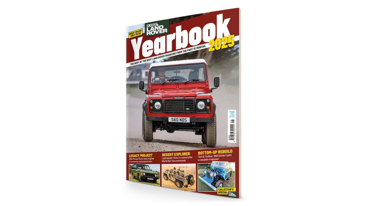 NOW IN STOCK - Classic Land Rover Yearbook 2025 - Order your copy for just £9.99

Order now - hubs.ly/Q0321ft40

#classiclandrove #classicvehicles #clr #clryearbook