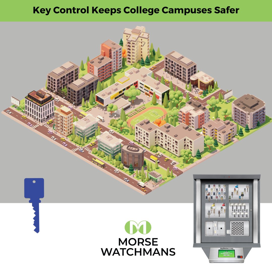 MorseWatchmans1's tweet image. You are invited to visit the #MorseWatchmansCampus. Find out where campuses are installing #keycontrolsystems to #managekeys and assets. #MorseWatchmansCampus #KeyControl #CampusSecurity
hubs.li/Q030S6G70