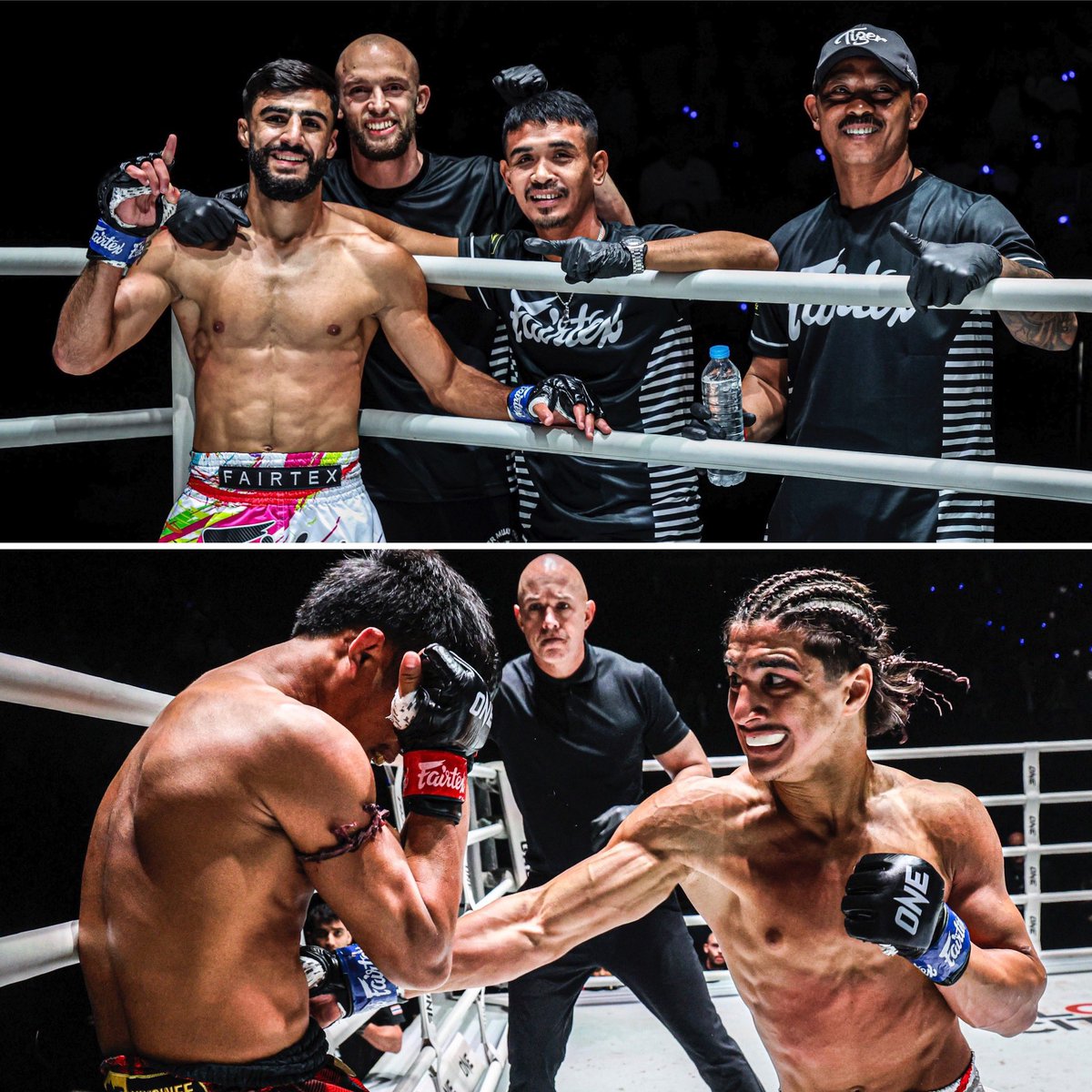 Jonny Betts (@jonny_betts) on Twitter photo So proud of Abdallah Ondash and Ramadan Ondash for their 2 huge wins tonight in the headlining fights of #ONELumpinee93! ✊
Abdallah with a 2nd round KO of Petlampun, and Ramadan a unanimous decision win over former Rajadamnern champ Kongchai 🔥
<a href="/tigermuaythai/">Tiger Muay Thai</a> So proud of Abdallah Ondash and Ramadan Ondash for their 2 huge wins tonight in the headlining fights of #ONELumpinee93! ✊
Abdallah with a 2nd round KO of Petlampun, and Ramadan a unanimous decision win over former Rajadamnern champ Kongchai 🔥
<a href="/tigermuaythai/">Tiger Muay Thai</a>