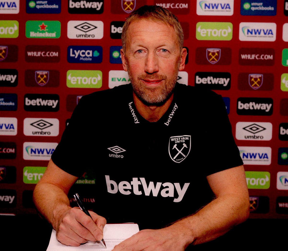 Selam ben de Graham Potter! 👋🏻

<a href="/WestHam/">West Ham United</a> 🫧 | #COYI ⚒️