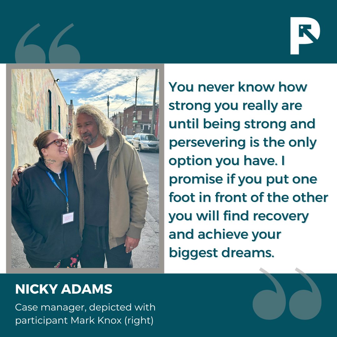 PPP staff are talking about NY's resolutions + disappointment people experience if they have a setback.
Nicky, case manager and person in recovery, wants you to know that it's ok to slip up on the road to recovery. "It's not that you fell, it's in how you pick yourself back up."