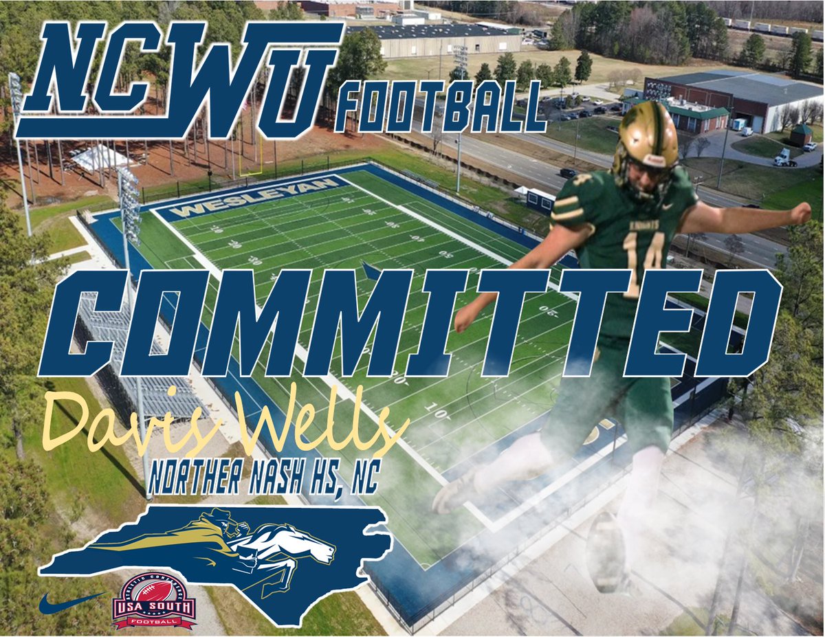 Davis Wells 2025 P (@daviswells25) on Twitter photo I would like to thank <a href="/Coach_Filkovski/">Jeff Filkovski</a> and <a href="/NCWesleyanFB/">NC Wesleyan Football</a> for the opportunity to play at the next level. I would also like to announce my commitment to NC Wesleyan University! I would like to thank <a href="/Coach_Filkovski/">Jeff Filkovski</a> and <a href="/NCWesleyanFB/">NC Wesleyan Football</a> for the opportunity to play at the next level. I would also like to announce my commitment to NC Wesleyan University!