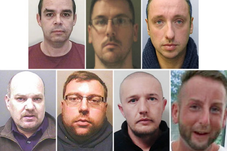 A gang of UK paedophiles who specialised in raping babies and children under 5.

And look they are all muslims...