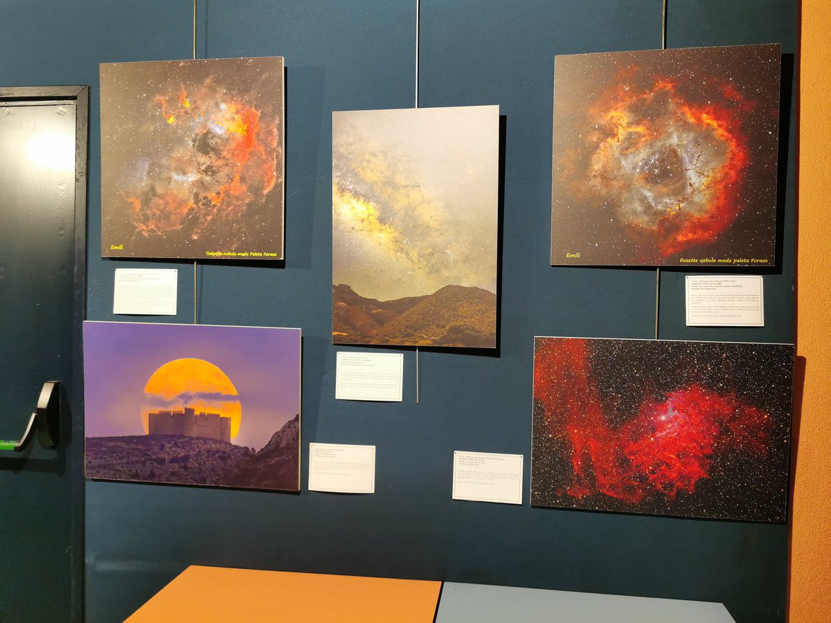 Tot a punt per l'exposició de fotografies <a href="/astro_girona/">AstroGirona</a>, inauguració i presentació dilluns 13 a les 19h... Però els que no tingueu espera ja hi podeu passar, que ja està muntada.
Presentació: Dilluns 13 de Gener al teatre del centre cívic Sant Narcís, Girona.