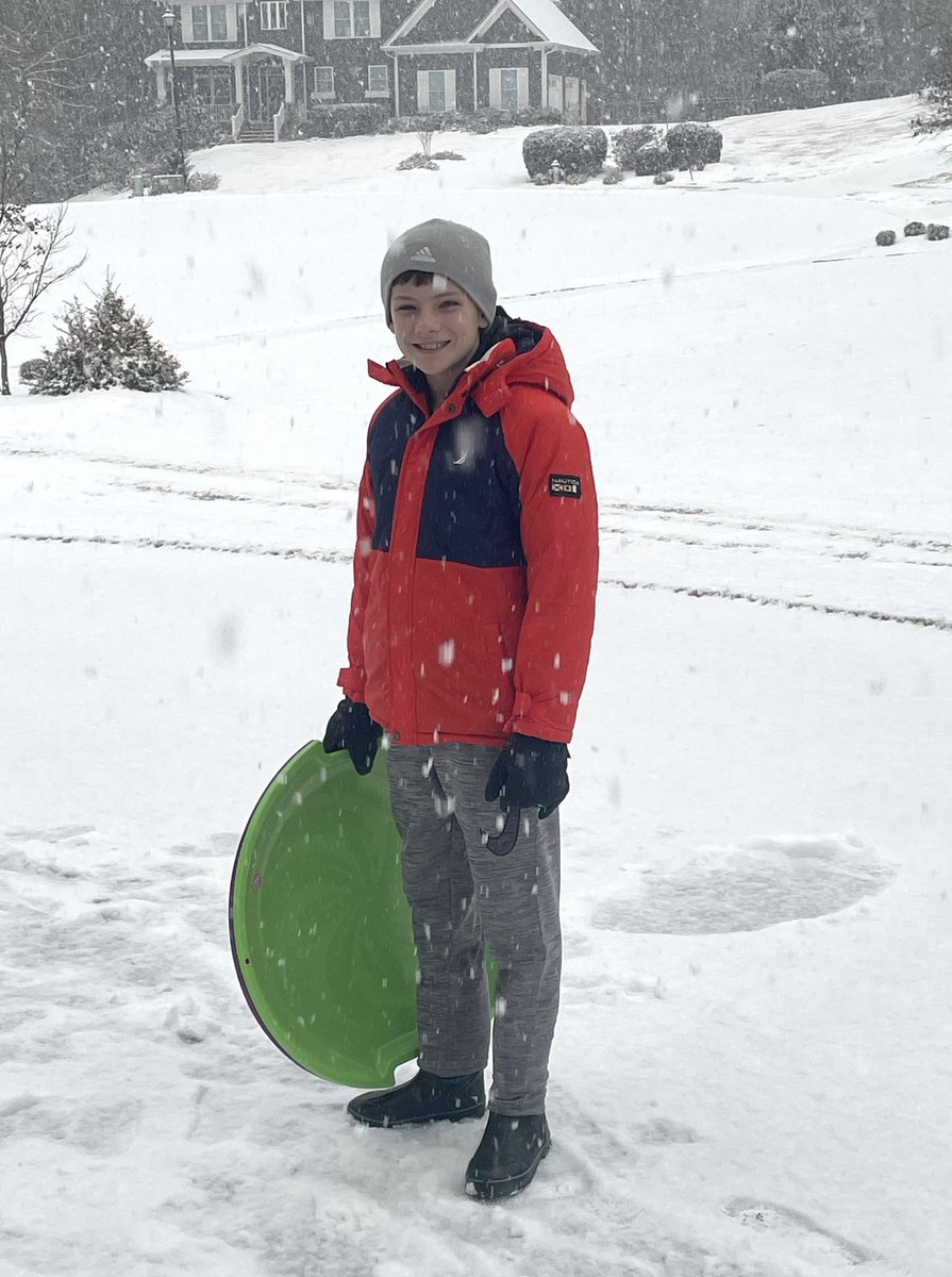 I get older, but never grow up when it comes to snow!