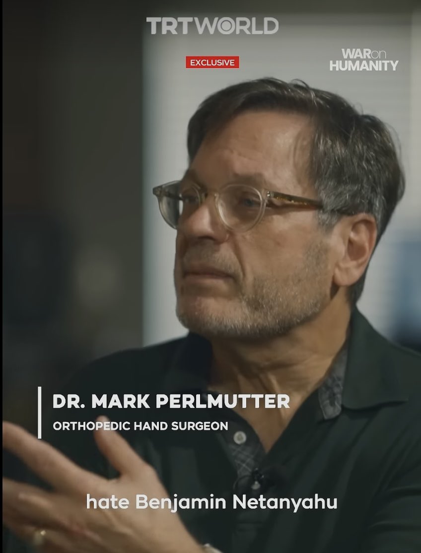 Quaterelle's tweet image. 🤚

Together with this medic who saw a lot in Gaza - Dr. Mark #Perlmutter - I hate that person.