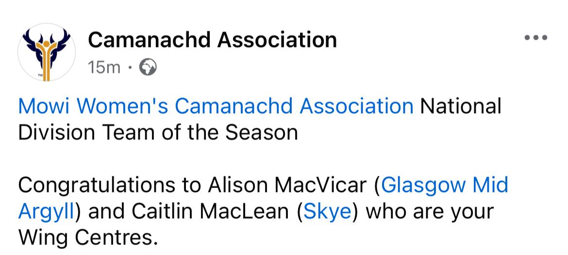 Meal do naidheachd @MacVicar10_PE 🌟🌟