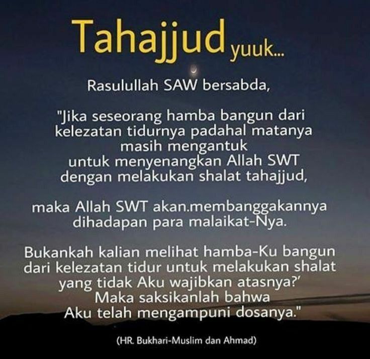 Semangat yaa ...

Pejuang tahajud. 💪😍
Semoga tetap sehat,
Lancar, berkah barokah semuanya
🤲🤲

*istiqomah yaa 🙏