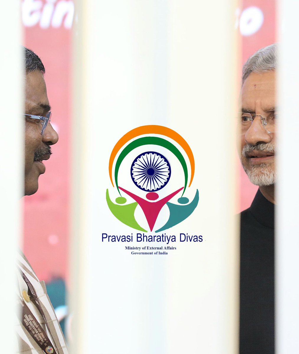Loved this picture from the 18th #PravasiBharatiyaDivas 

The dynamic duo of Hon'ble PM Shri <a href="/narendramodi/">Narendra Modi</a> ji behind #PBD2025 at Bhubaneswar.

<a href="/DrSJaishankar/">Dr. S. Jaishankar</a> 
<a href="/dpradhanbjp/">Dharmendra Pradhan</a>