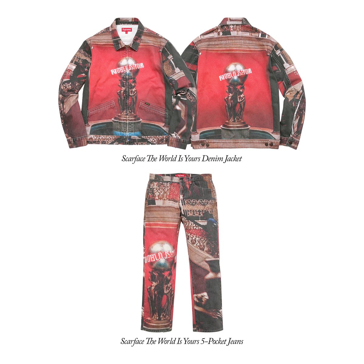 Supreme x Scarface ? With the upcoming Supreme Miami store 