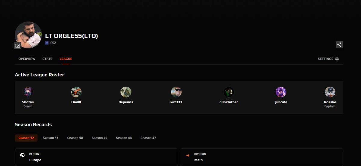 LT Team LF ORG, retweet is appreciated, esea main, participating in local Lithuanian LANS
faceit.com/en/teams/08a2b…
